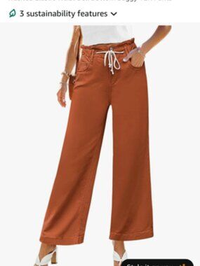 GRAPENT Wide Leg High Waisted Jeans for Women Sz XL